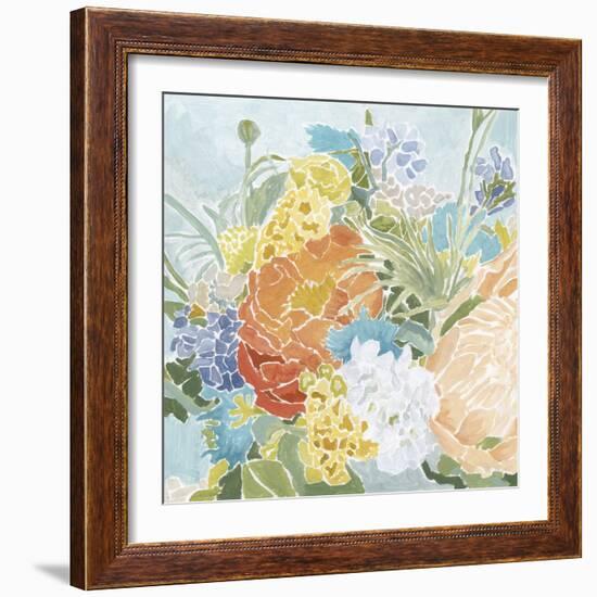 Emily's Garden II-Megan Meagher-Framed Premium Giclee Print