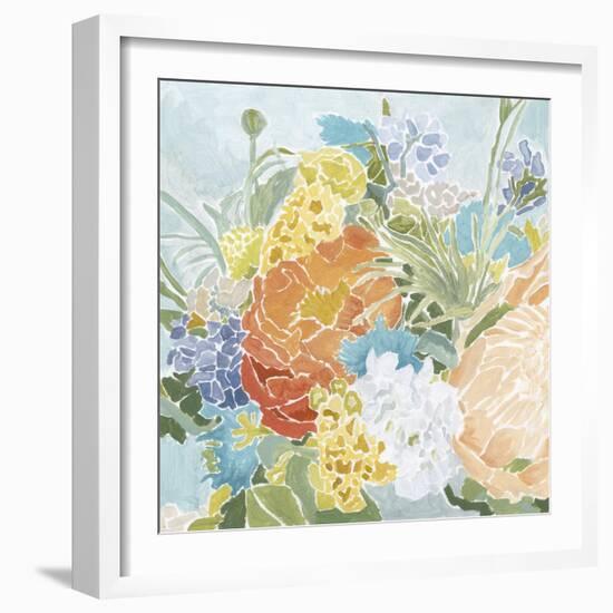 Emily's Garden II-Megan Meagher-Framed Premium Giclee Print