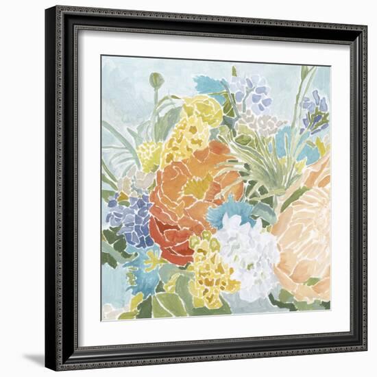 Emily's Garden II-Megan Meagher-Framed Premium Giclee Print