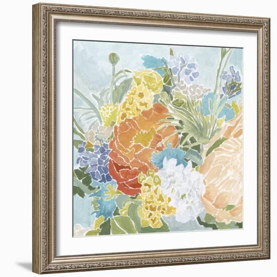 Emily's Garden II-Megan Meagher-Framed Art Print