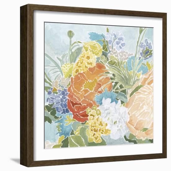 Emily's Garden II-Megan Meagher-Framed Art Print