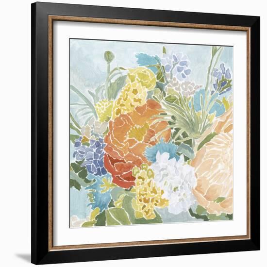 Emily's Garden II-Megan Meagher-Framed Art Print