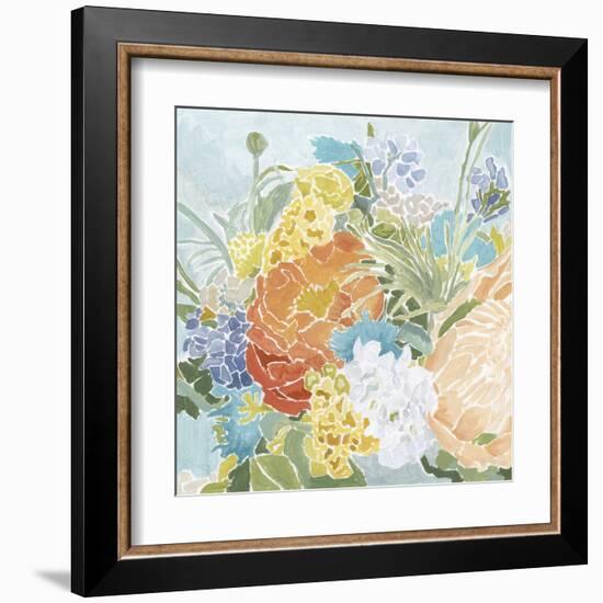 Emily's Garden II-Megan Meagher-Framed Art Print