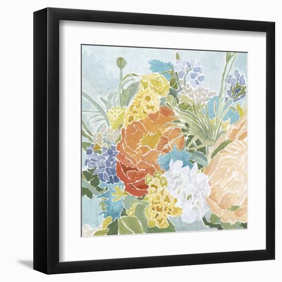 Emily's Garden II-Megan Meagher-Framed Art Print