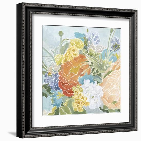 Emily's Garden II-Megan Meagher-Framed Art Print