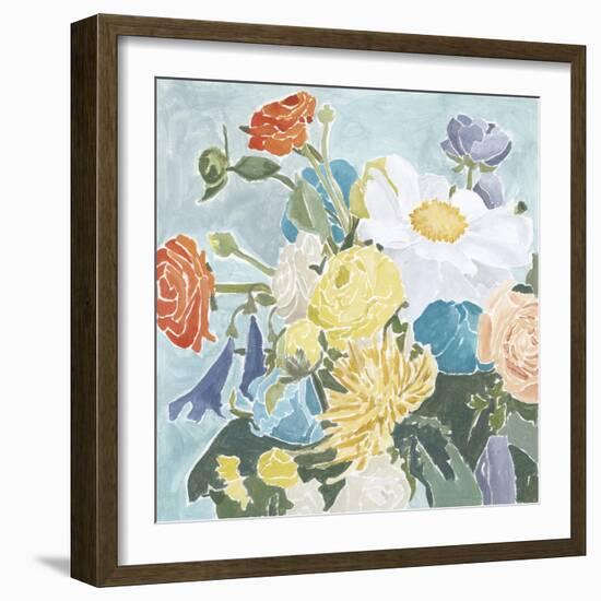 Emily's Garden IV-Megan Meagher-Framed Art Print