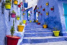 Chefchaouen, Morocco. Narrow Alleyways for Foot Traffic Only-Emily Wilson-Photographic Print