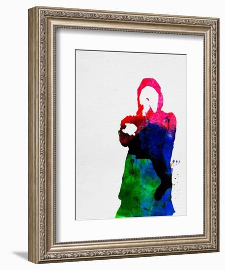 Eminem Watercolor-Lana Feldman-Framed Art Print