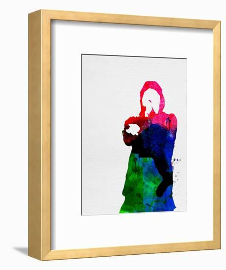 Eminem Watercolor-Lana Feldman-Framed Art Print