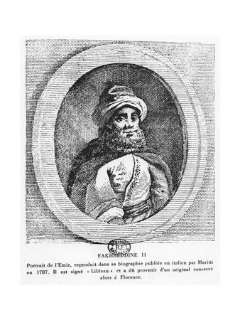 'Emir FakhrAlDin II' Giclee Print