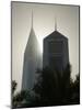Emirates Towers, Sheikh Zayed Road Area, Dubai, United Arab Emirates-Walter Bibikow-Mounted Photographic Print