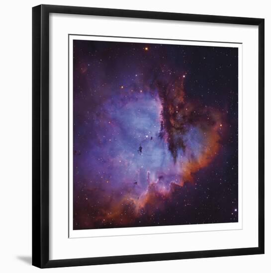 Emission Nebula and Open Cluster in Cassiopeia-Robert Gendler-Framed Giclee Print