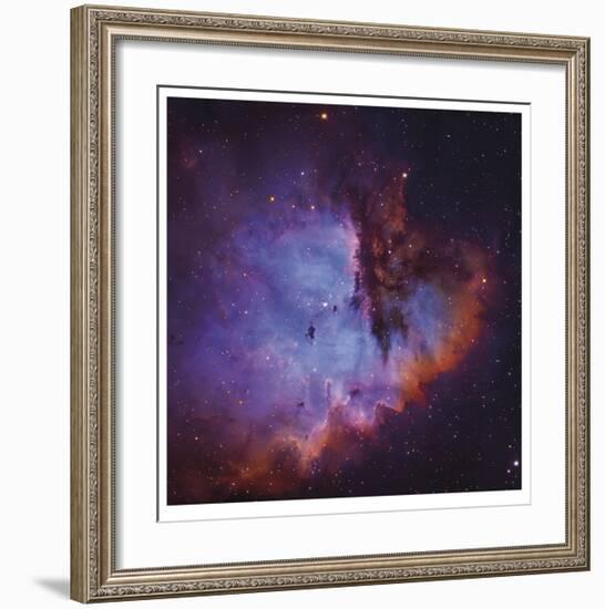 Emission Nebula and Open Cluster in Cassiopeia-Robert Gendler-Framed Giclee Print