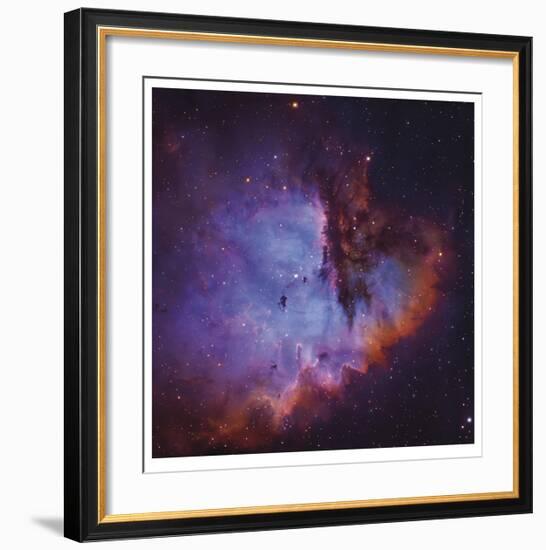 Emission Nebula and Open Cluster in Cassiopeia-Robert Gendler-Framed Giclee Print