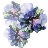 Sage And Teal Florals 2-Emma Catherine Debs-Art Print