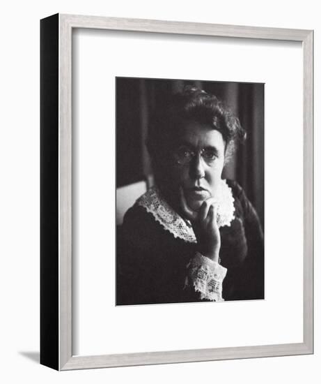 Emma Goldman, Russian-born American anarchist and agitator, early 20th century-Unknown-Framed Photographic Print