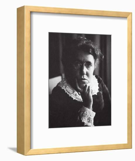 Emma Goldman, Russian-born American anarchist and agitator, early 20th century-Unknown-Framed Photographic Print