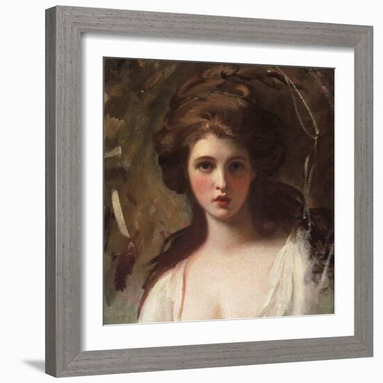 Emma Hart as Circe-George Romney-Framed Giclee Print