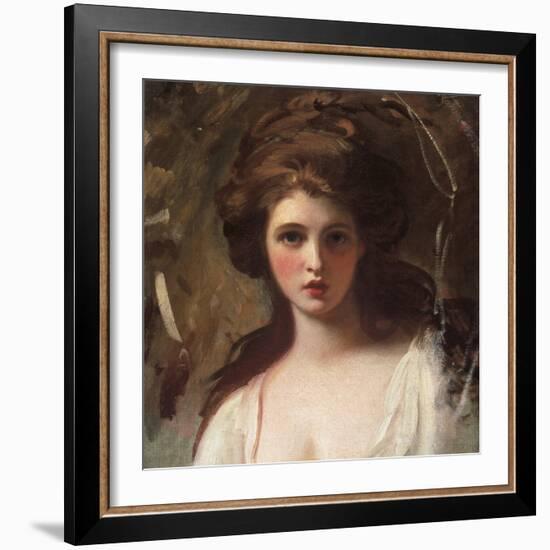 Emma Hart as Circe-George Romney-Framed Giclee Print