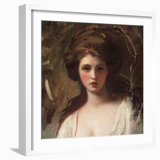 Emma Hart as Circe-George Romney-Framed Giclee Print