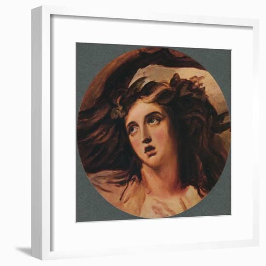 Emma Hart (Lady Hamilton), 18th century, (1902)-George Romney-Framed Giclee Print