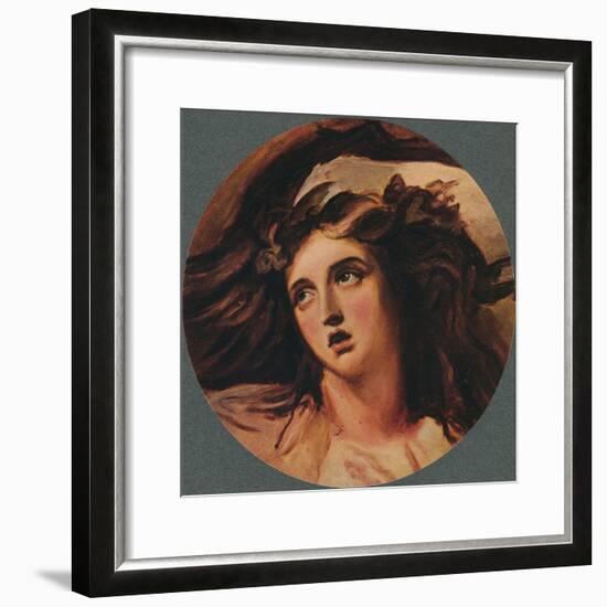 Emma Hart (Lady Hamilton), 18th century, (1902)-George Romney-Framed Giclee Print