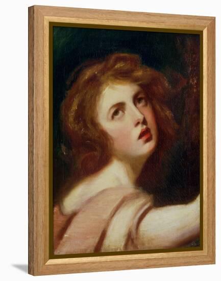 Emma Lady Hamilton (1761-1815) as Miranda-George Romney-Framed Premier Image Canvas