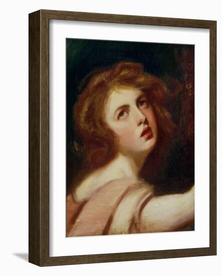 Emma Lady Hamilton (1761-1815) as Miranda-George Romney-Framed Giclee Print