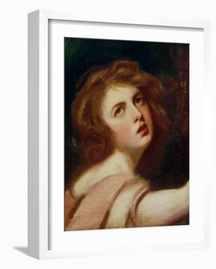 Emma Lady Hamilton (1761-1815) as Miranda-George Romney-Framed Giclee Print