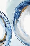 Abstract Blue Circles II-Emma Peal-Art Print