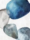 Abstract Blue Circles II-Emma Peal-Art Print