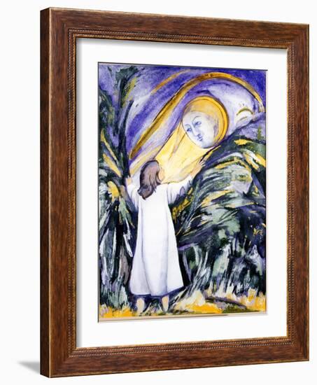 Emma's Dream, 1993 (W/C)-Silvia Pastore-Framed Giclee Print