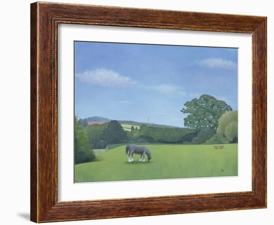 Emma's View, 2008-Ann Brain-Framed Giclee Print