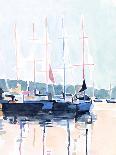 Watercolor Boat Club II-Emma Scarvey-Art Print