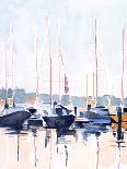 Watercolor Boat Club I-Emma Scarvey-Art Print