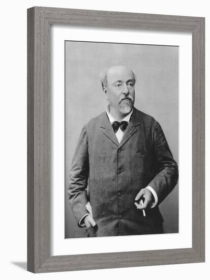 Emmanuel Chabrier (1841-189), French Romantic Composer and Pianist-Benque-Framed Giclee Print