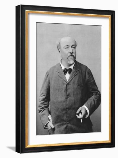 Emmanuel Chabrier (1841-189), French Romantic Composer and Pianist-Benque-Framed Giclee Print