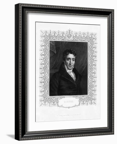 Emmanuel Joseph Sieyes, French Clergyman and Statesman, 19th Century-WH Mote-Framed Giclee Print