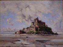 Mont Saint-Michel, North-East Side, 1881-Emmanuel Lansyer-Giclee Print