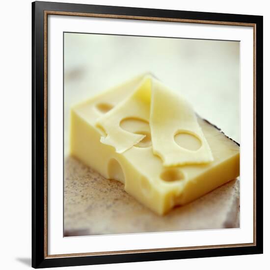 Emmental Cheese-David Munns-Framed Photographic Print