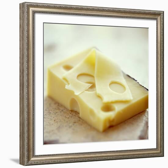 Emmental Cheese-David Munns-Framed Photographic Print