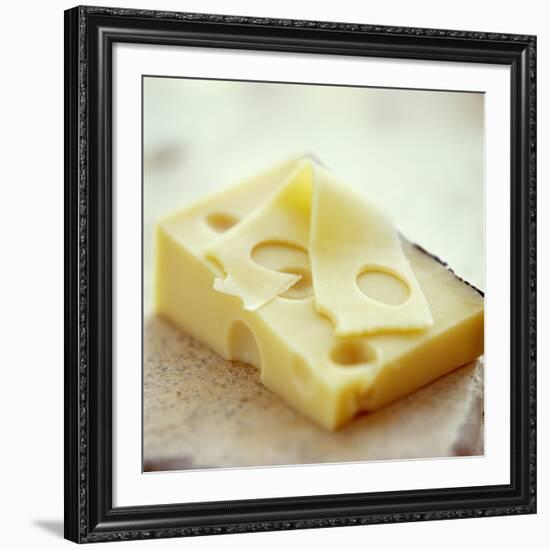 Emmental Cheese-David Munns-Framed Photographic Print