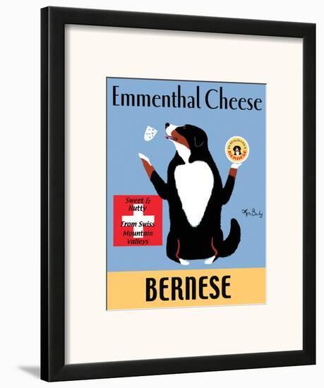Emmenthal Cheese Bernese-Ken Bailey-Framed Art Print