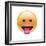 Emoji Circle Eye Blah-Ali Lynne-Framed Giclee Print