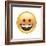 Emoji Circle Eye Smile-Ali Lynne-Framed Giclee Print