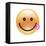 Emoji Circle Eye Yummy-Ali Lynne-Framed Premier Image Canvas