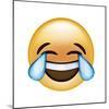 Emoji Cry Laugh-Ali Lynne-Mounted Giclee Print