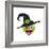 Emoji One Eye Witch-Ali Lynne-Framed Giclee Print