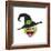 Emoji One Eye Witch-Ali Lynne-Framed Premium Giclee Print