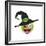 Emoji One Eye Witch-Ali Lynne-Framed Premium Giclee Print